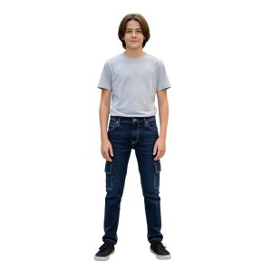 Boys Stylish Blue Denim Jeans – Comfortable & Durable