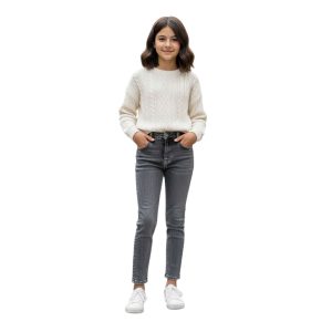 Girl Denim Jeans Stylish & Comfortable...